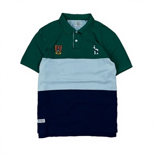 Polo de Algodón Premium para Hombre, Tejido de Punto Personalizado, Talla Grande, Camiseta Polo Informal, OEM, Venta al Por Mayor, Alta Calidad - Product Image 1