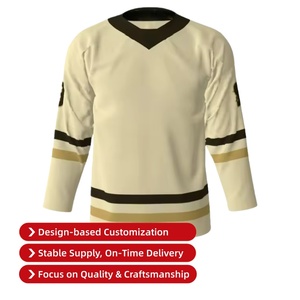 Venta al por mayor de camisetas de hockey de estilo profesional con logotipo personalizado, uniformes de hockey sobre patines de calidad para hombres, camiseta de hockey sublimada con tinte para jugador de hockey - Product Image 1