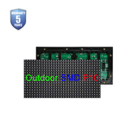 Module d'affichage LED extérieur QIANFAN P10 étanche, fabrication directe d'usine, OEM, SMD3535, montage en surface, carte de circuit imprimé, 32*16 pixels, éclairage RGB