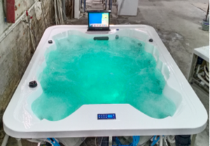 <span class=keywords><strong>8</strong></span> Pessoa Hot Tubs e Jacuzze com TV Exterior Hidroterapia \ spa Piscinas Exterior Jardim Piscine Idromassaggio - Product Image 6