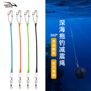 เชือกสแตนเลสสำหรับตกปลาแบบดาวน์ริเกอร์ ทนทานสูง อุปกรณ์ตกปลาสำหรับเรือ - Product Image 5