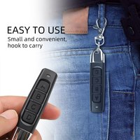 Télécommande universelle 433mhz 4 canaux pour ouvre-porte de garage Duplicateur de télécommande Clone Code de clonage Clé de voiture Code fixe