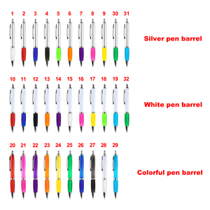 Customized Bulk Novelty Ballpoint <b>Pen</b> with Retractable Plastic Soft Grip Printed Logo Business Promotional Advertising <b>Pens</b> Gift - Product Image 2