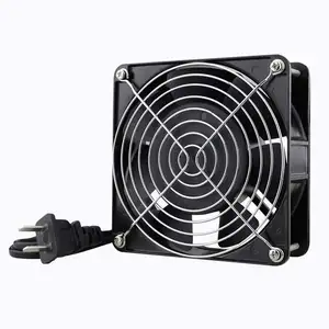 Ventilateur Axial de refroidissement en métal à double boule AC 12038 120mm x 38mm 110V 120V