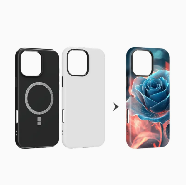 Wholesale New Luxury Personalised Custom 3D 2 in 1 Sublimation N52 Magnetic Cover for iPhone 17 Pro Max Mobile Cell Phone Case