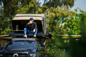 Carpa de techo para camioneta <span class=keywords><strong>Wild</strong></span> Land PickupMate, tipo camper, de doble nivel, panorámica, con área de descanso 360. °   Sistema de Elevación Automática para Toldos - Product Image 6