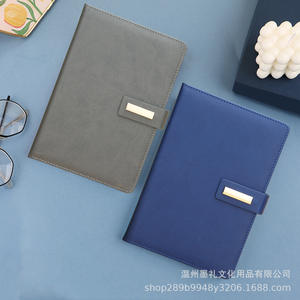 Set de Regalo de Cuaderno de un Solo Botón en Cuero PU, Personalizable con Logotipo, Grabado e Impresión, para Oficina y Negocios - Product Image 3