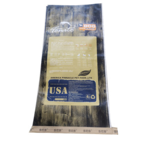 Sac d'alimentation pour animaux de compagnie en PP tissé laminé OPP à prix abordable pour chats, chiens, porcs et volailles - Product Image 3