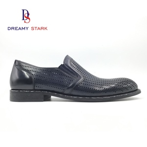 Zapatos de Cuero de Lujo para Hombre, Diseño Elástico Hecho a Mano, Alta Calidad, Estilo Vintage, Cómodos, Ligeros, Transpirables, con Logotipo Personalizado, para Otoño - Product Image 3