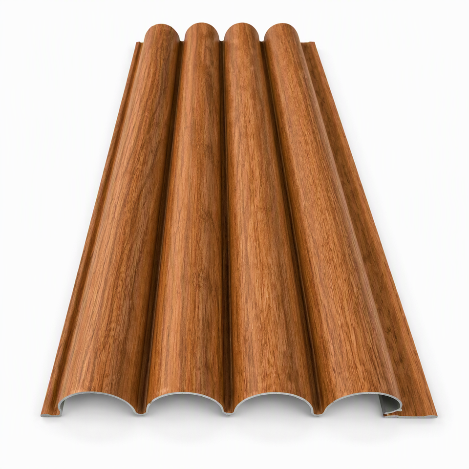 Powder Coated Cladding Material Corrugated Aluminum Wall Cladding Panel for Exterior and Interior ...