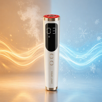 Prix d'usine OEM Baguette faciale électrique personnalisée imprimée sur mesure 42 ° Masseur oculaire chauffant anti-rides pour thérapie thermique, vente en gros