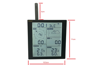 MISOL Stazione Meteorologica con Connessione WiFi, Caricamento Dati su Web (Wunderground) WN1900CA - Product Image 4