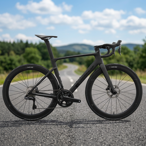 Vélo de montagne sportif, cadre en fibre de carbone aérodynamique, système de freinage à disque hydraulique, suspension intégrale, 12 vitesses, alliage d'aluminium - Product Image 3