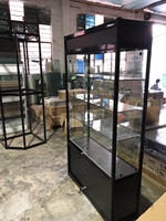 Vitrine d'exposition pour échantillons en verre, vitrine pour certificats de récompense, vitrine pour cadeaux