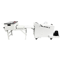 Machine d'impression DTF A3 L1800 avec secoueur de poudre et sécheur à rouleaux 2-en-1 sans prétraitement pour sweats à capuche, casquettes et chaussures