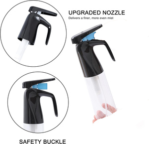 Newly Design 200ml 300ml Reusable Household Cleaning <b>Plastic</b> Garden Sprayer Fine Mist Continuous <b>Spray</b> <b>Bottle</b> Screen Printing - Product Image 3