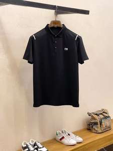 Polo Casual para <span class=keywords><strong>Hombre</strong></span> 2026, Moderno, Sencillo, de Algodón Puro, Transpirable, Antipilling, Versátil - Product Image 4