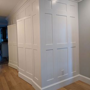 Armoires de style shaker en bois massif de haute qualité de style européen, meubles de chambre à coucher modernes, placards, dressing - Product Image 3