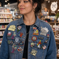 Broches personnalisées en émail dur, logo, broche en métal, vente en gros, dessin animé, drapeau, barbier, NASA, objet de collection, souvenir