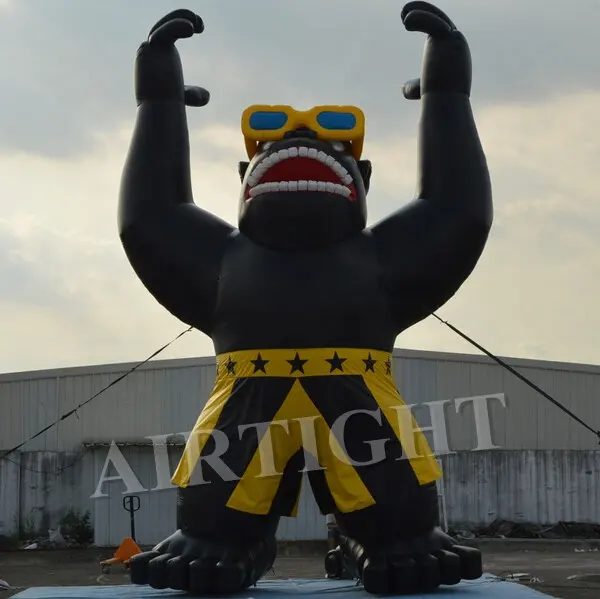 Mejor venta a EE. UU. 20 'gran gorila inflable globo para la publicidad