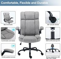 Chaise de direction ergonomique de luxe moderne chaise pivotante d'ordinateur de bureau pour la maison de bureau