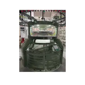 Máquina de tejer circular para textiles Máquina de tejer polar de tres hilos personalizada de un solo Jersey YUYUAN