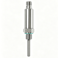 Sensor Suhu Probe Baja Tahan Karat VOLKE TPA Transmitter 4-20mA IO-Link IP67 Alarm Suhu Tinggi Panjang Probe 25-350mm OEM