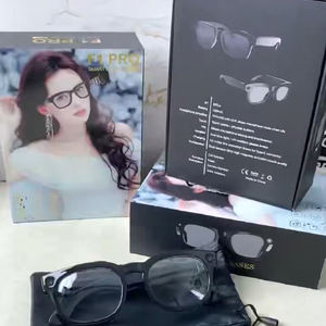Gafas Inteligentes F1 PRO con IA y Cámara, Grabación de Fotos y Vídeos 800P, Traducción de <span class=keywords><strong>Texto</strong></span> y Voz Multilingüe, <span class=keywords><strong>Audio</strong></span> BT, Cancelación de Ruido ENC - Product Image 6