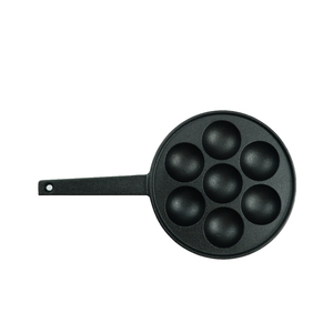 Plaque à crêpes en fonte à 7 trous pour gâteaux de petit-déjeuner, œufs frits et desserts, écologique, la plus vendue, du fournisseur chinois - Product Image 3
