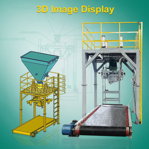 Machine d'emballage automatique de sacs volumineux pour poudres et granulés avec remplisseur de sacs FIBC de 500 à 2000 kg - Product Image 2