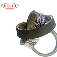Courroie serpentine en caoutchouc EPDM de qualité OEM 90916-T2005 7PK1095 Conception automobile nervurée