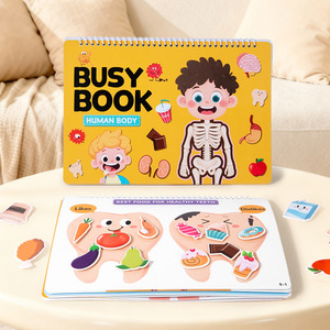 Libro de Actividades Personalizado sobre <span class=keywords><strong>el</strong></span> <span class=keywords><strong>Cuerpo</strong></span> <span class=keywords><strong>Humano</strong></span>, Anatomía, Preescolar, Jardín de Infancia, Actividades de Aprendizaje para Niños Pequeños de 3 Años en Adelante - Product Image 2