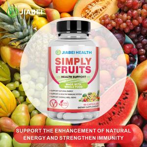 מפעל jiabi מותאם אישית כמוסות פירות oem/odm תוספת ויטמין עבור ניאוף מערכת החיסון בריאה - Product Image 6