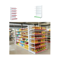 Étagère en acier thermolaqué Gui Chang, rayonnage de vente au détail réglable, étagère gondole, rayonnage métallique pour supermarché, rayonnage de supermarché