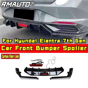 For Hyundai Elantra 7th Gen Rear <b>Trunk</b> Spoiler Wing Rear Roof Spoiler Roof Wing Body Kit Car Accessories - Product Image 3