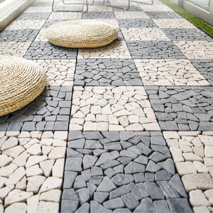 Lồng vào nhau sàn gạch đá 12x12 inch không thấm nước Patio pavers cho nhà ban công bên hồ bơi vườn hiên - Product Image 5