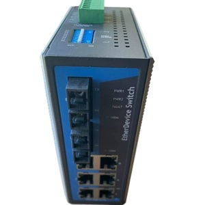 Commutateur Ethernet industriel EDS-308-SS-SC de la série EDS-308, 6 ports RJ45, 2 ports SC, fibre monomode, non géré, neuf - Product Image 4