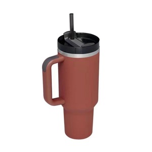 Gobelet isotherme de 40 oz de deuxième génération avec poignée et paille pour les voyages - Product Image 4