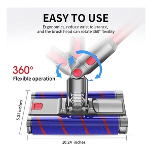 <span class=keywords><strong>Brosse</strong></span> à double rouleau souple avec phares LED <span class=keywords><strong>pour</strong></span> DYsoner <span class=keywords><strong>V7</strong></span> V8 V10 V11 Pièces d'aspirateur <span class=keywords><strong>Brosse</strong></span> de sol <span class=keywords><strong>pour</strong></span> aspirateur - Product Image 6