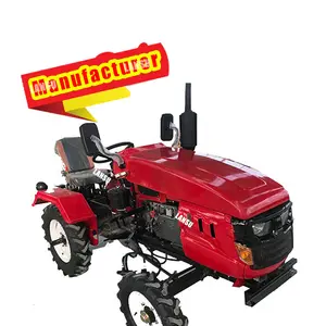 Nieuwe Designcolor Tavol Merk 50hp Wiel Landbouw Tractor Hand Tractor Met Trailer Hydraulische Heggenschaar Voor Tractor