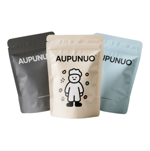 Sacs en mylar anti-odeurs imprimés sur mesure pochette support zip-lock en feuille d'aluminium pour l'emballage alimentaire café thé bonbons gomme à mâcher gelée - Product Image 4