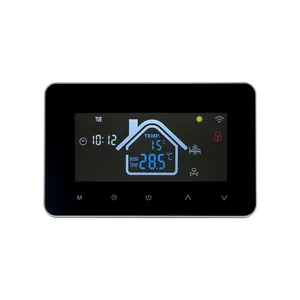 Thermostat intelligent WiFi Tuya pour le <span class=keywords><strong>chauffage</strong></span> électrique au sol et à l'eau <span class=keywords><strong>Design</strong></span> moderne avec écran LCD ABS et PC pour hôtels et chambres - Product Image 1