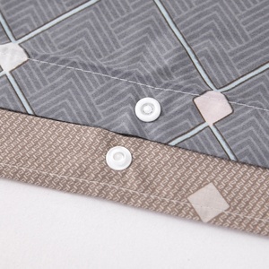 Bộ ga trải giường chất liệu cotton 100%, mềm mại như khách sạn, có khuy cài, kích thước King/Queen - Product Image 3