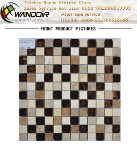 Wanda – carreaux de vitrail multicolores, dosseret en mosaïque pour l'intérieur de la cuisine, de la salle de bain, décoration murale, livraison en plomb - Product Image 5
