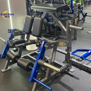 Machine professionnelle à charge de plaques en acier pour soulevé de genoux, équipement d'entraînement isolé pour les ischio-jambiers, pour fitness et musculation HM - Product Image 3