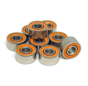 Cuscinetto a sfere in ceramica ibrido ad alta velocità S623/S683/S693 3*10*4mm in gomma arancione sigilla la struttura profonda della scanalatura per mulinello da pesca 2OS - Product Image 6