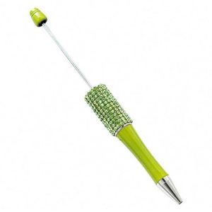Diy <b>Multi</b> <b>Color</b> Glitter Ballpoint Diamond Bead Gift <b>Pen</b> With Logo Custom Promotional Gifts - Product Image 5