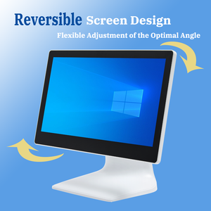 Système <span class=keywords><strong>de</strong></span> point <span class=keywords><strong>de</strong></span> <span class=keywords><strong>vente</strong></span> à double écran intelligent, écran tactile <span class=keywords><strong>de</strong></span> 15,6 pouces, caisse enregistreuse pour Windows/Android, comptoir <span class=keywords><strong>de</strong></span> caisse sur le bureau, ordinateur <span class=keywords><strong>de</strong></span> point <span class=keywords><strong>de</strong></span> <span class=keywords><strong>vente</strong></span> - Product Image 2
