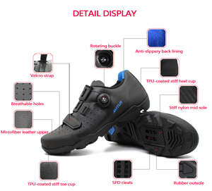 Avitus-zapatos de ciclismo para montar y aventuras, con tacos <span class=keywords><strong>SPD</strong></span>, los <span class=keywords><strong>mejores</strong></span> - Product Image 4