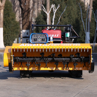 Aiweiya AWY-800S PRO 1000S PRO Tondeuses à fléaux diesel autopropulsées télécommandées 850W, tondeuses robotisées, largeur de coupe réglable 800-1000mm